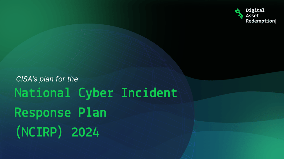 CISA's Plan for NCIRP 2024